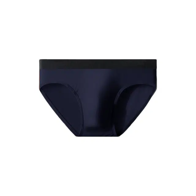 棉基因 纯棉抑菌时尚弹力男士运动底裤贴身潮流立体设计透气男式商务精英裤衩短裤三角内裤 男款