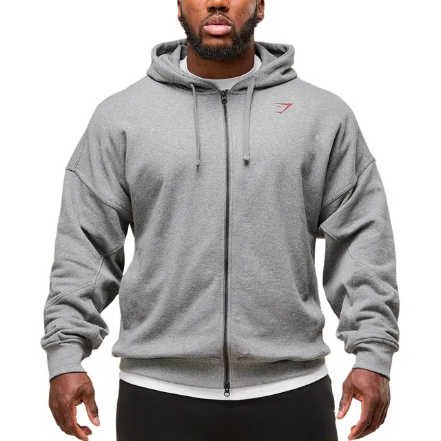 GYMSHARK Power Zip Up logo