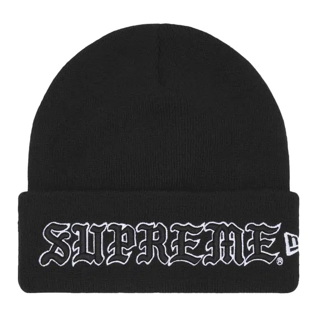 SupremexNew Era FW25 Week 7 Old English Beanie