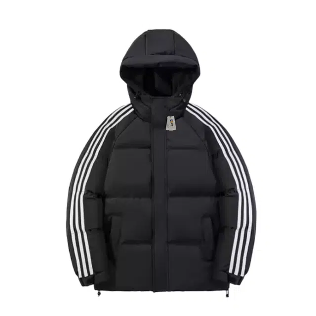 地界二 美式设计潮流加厚保暖面包服棉衣时尚百搭外套 棉服 男女同款