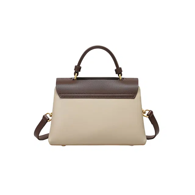 PESASRIE Casual Leather Crossbody Bag