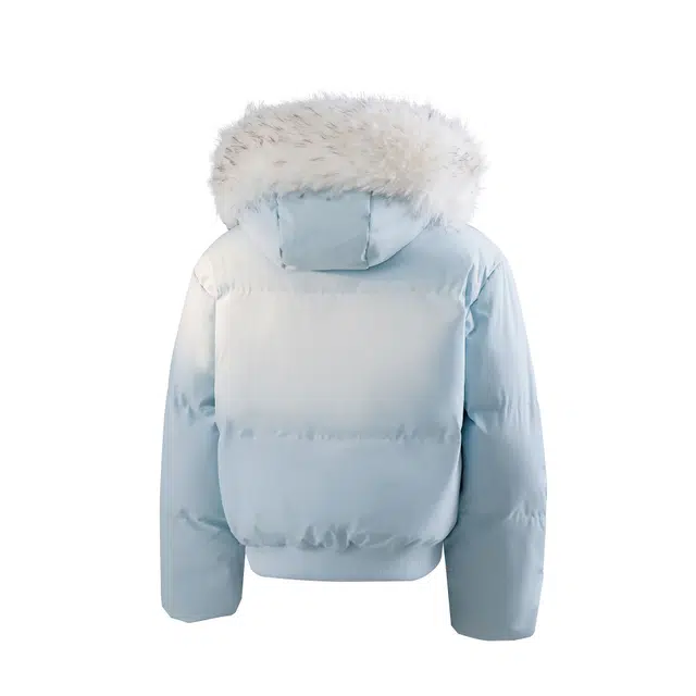 普鲁士多特蒙德 高街座山雕毛领连帽保暖棉服 男女同款