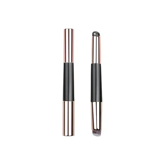 格安诺  双头硅胶唇刷二合一口红遮瑕刷带盖化妆刷美妆工具 晕染细节