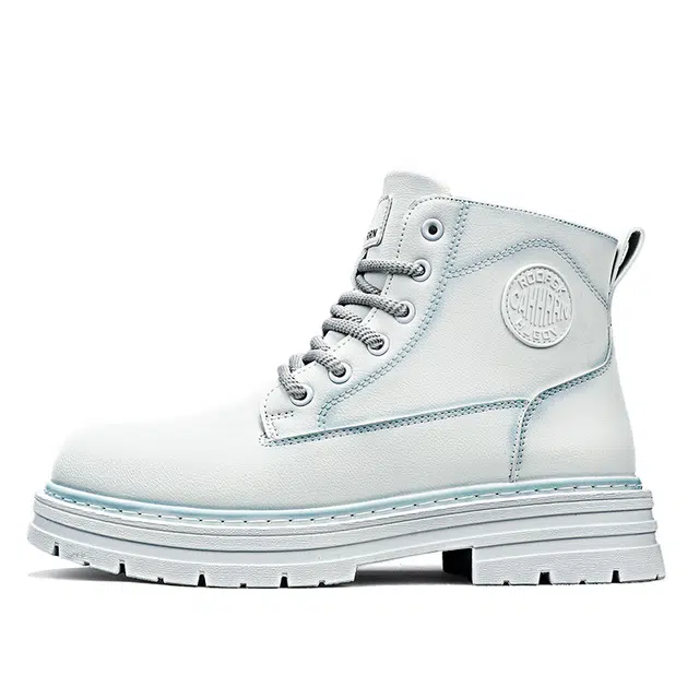 MIIOW Leather Retro Martin Boots