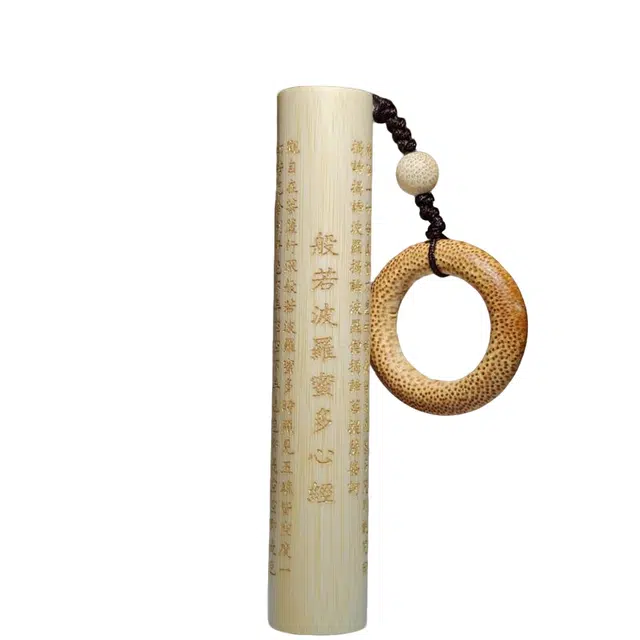 【节节高升 摸鱼神器】 琢玉居 招财转运玉竹雕刻精品一鸣惊人鸿运当头#好运 竹木 木作把件 男女同款情侣款