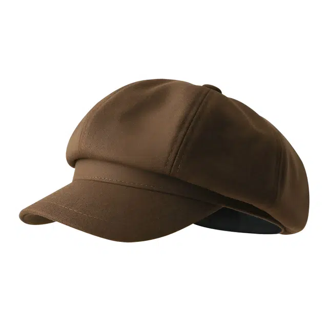 艾佳微 韩版百搭显脸小文艺复古报童帽日系 毛呢 贝雷帽 男女同款情侣款