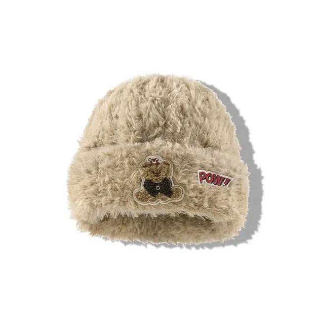 POW Bear Plush Hat