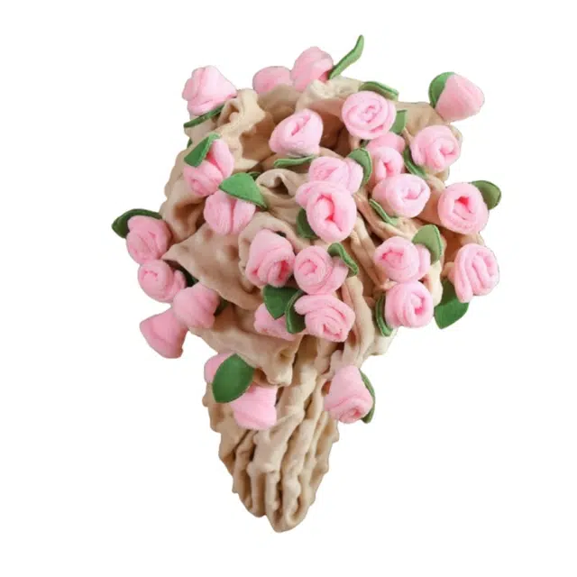 酷毛鸭 创意玫瑰花束高颜值仪式感花束摆件 陪伴安抚 玩偶周边