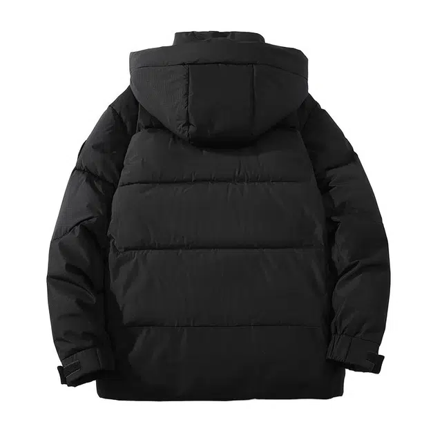 FORHUG Colorblock Puffer Jacket