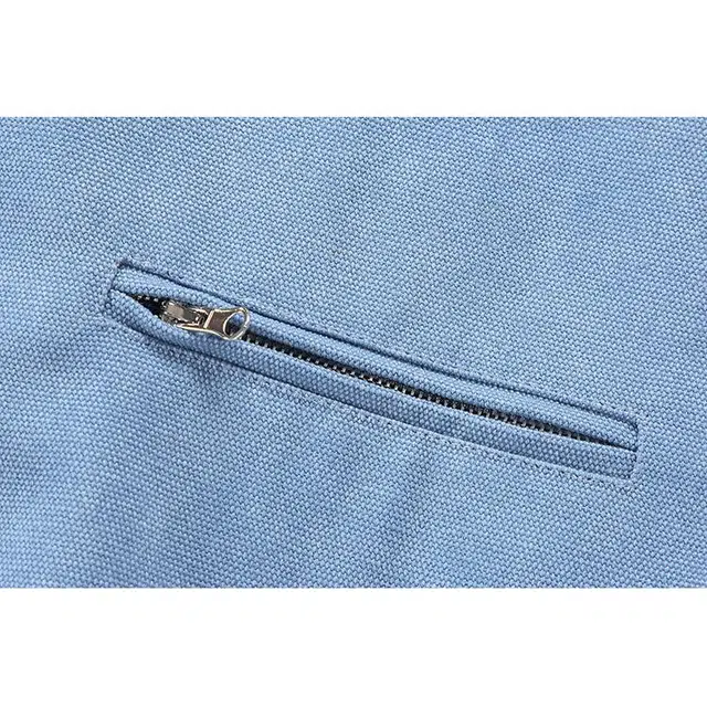 华夏儿女 冬季美式潮流复古高街时尚感纯色简约高级感日常百搭户外通勤无性别主义双拉链外套棉服 男女同款