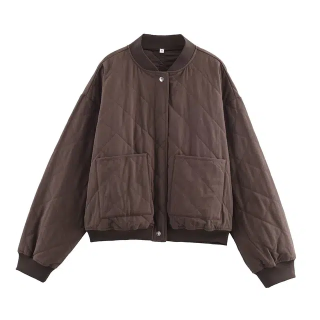 海獭 秋冬轻薄保暖外套长袖棉服 女款