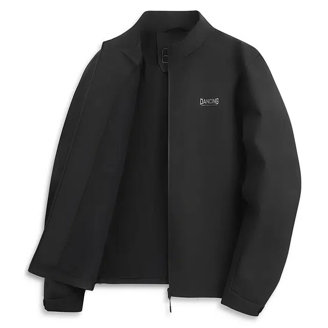 与狼共舞 经典时尚立领户外防风防水高密垂顺抗皱耐磨挺括轻薄夹克外套 男款