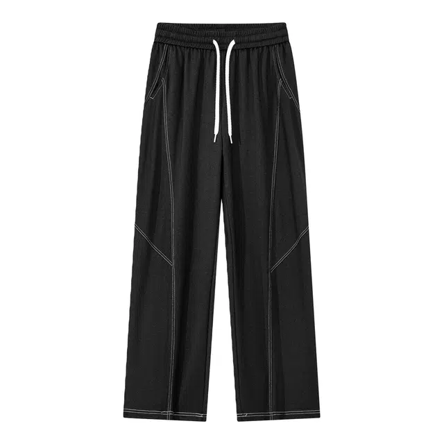 爱爸爸 潮流百搭时尚简约经典有范个性风格舒适休闲裤 男款