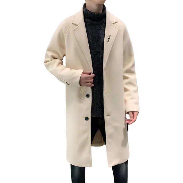 Buke Xing Classic Double-Breasted Coat