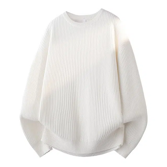 爱爸爸 外套上衣百搭复古日系圆领宽松卫衣 男款