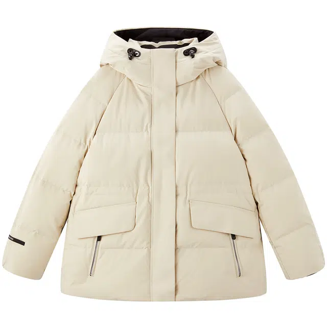 太平鸟 御寒收腰外套品质感户外简约时尚羽绒服 女款