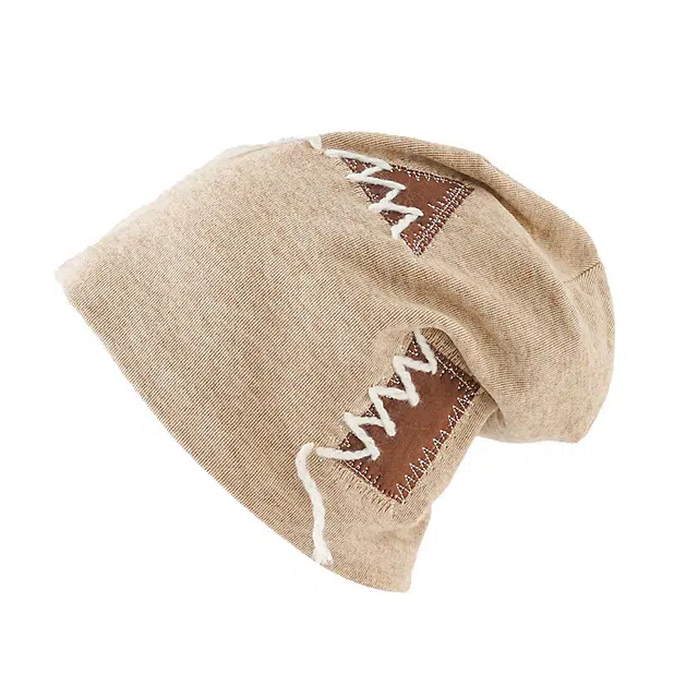 祎步康 堆堆帽薄款日系大头围显脸小包头帽套头帽冷帽潮帽 棉涤 帽子 男女同款情侣款