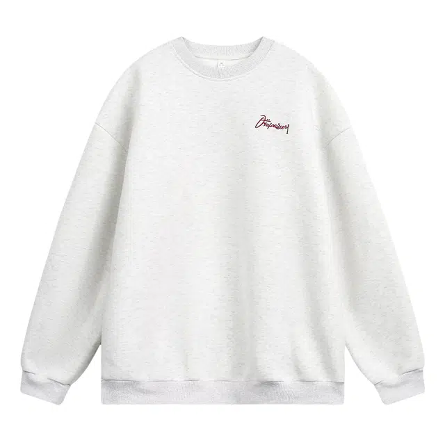 地界二 轻盈百搭字母刺绣气质休闲 卫衣 男款