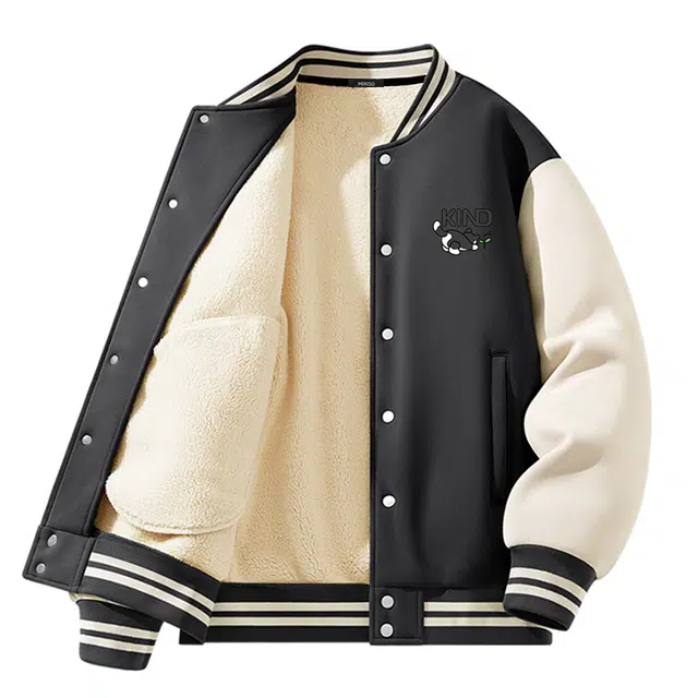 MINISO Fleece Lined Bomber Jacket