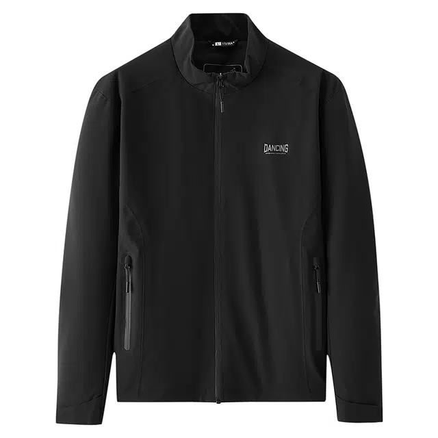 与狼共舞 经典时尚立领户外防风防水高密垂顺抗皱耐磨挺括轻薄夹克外套 男款