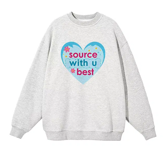 source with u oversize