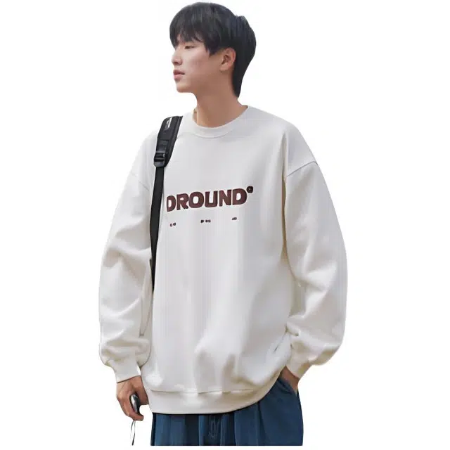 木木兔 经典潮牌美式高街长袖男生秋冬潮流穿搭冬天时尚轻奢百搭冬季衣服国潮宽松简约个性上衣卫衣 男女同款