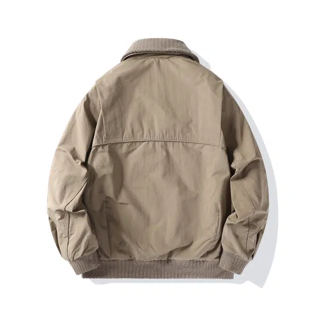 潮人榜 美式复古工装夹克男冬季宽松大码连帽棉衣外套潮休闲保暖上衣棉服 男款