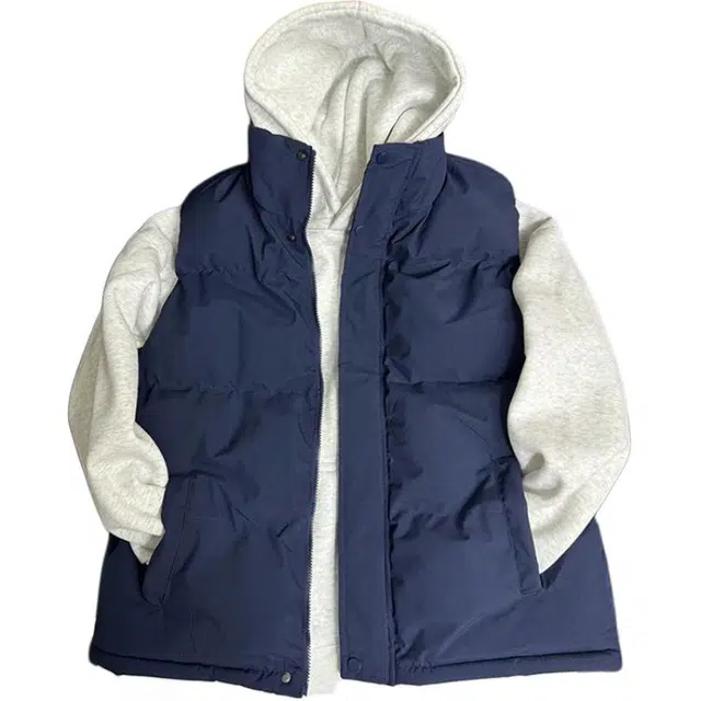 单爵 美式潮牌青少年叠穿背心坎肩马甲 男女同款