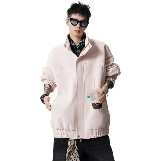 爱爸爸 立领外套秋季潮舒适时尚夹克 男款