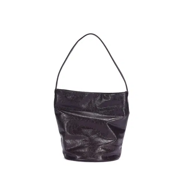 都宝路 百搭日常通勤 复古时尚休闲通勤 合成革 单肩包 常规 女款 咖啡色/黑色