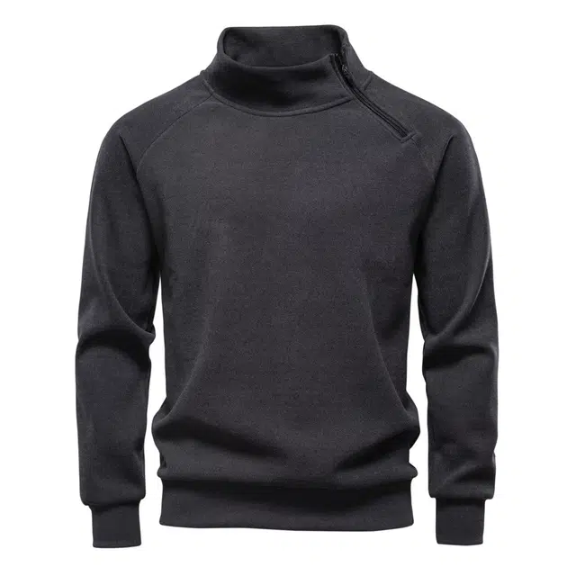 北极绒 舒适宽松休闲美式简约潮流基础帅气百搭复古高级感日常通勤时尚卫衣 男款