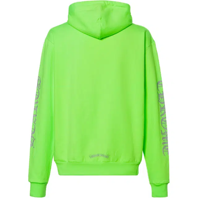 Chrome Hearts Hoodie Fluorescent Green