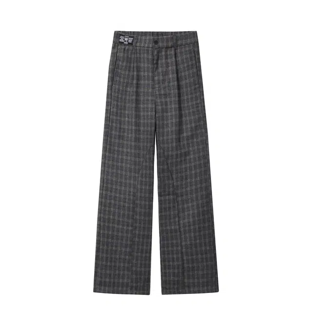 孜讯 秋季美式复古百搭直筒格子裤潮牌高街中性条纹长裤舒适垂坠感经典日常通勤休闲裤 男女同款
