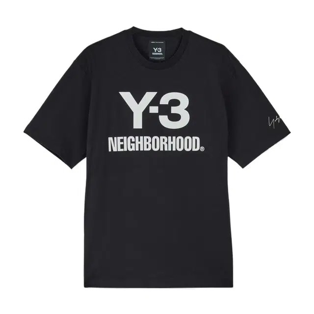 Y-3 x NEIGHBORHOOD NBHD LOGO T