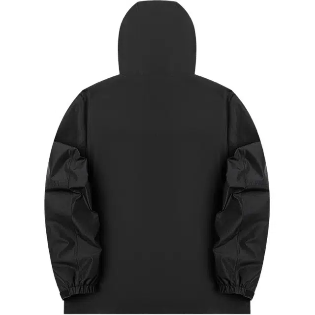 鸿星尔克  户外系列 连帽拉链舒适百搭  防风冲锋衣 男款