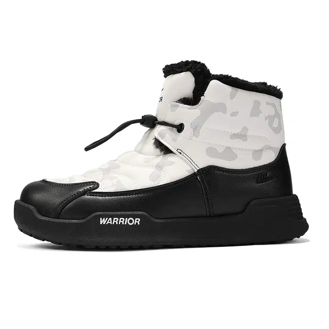 Warrior Snow Boots White Black