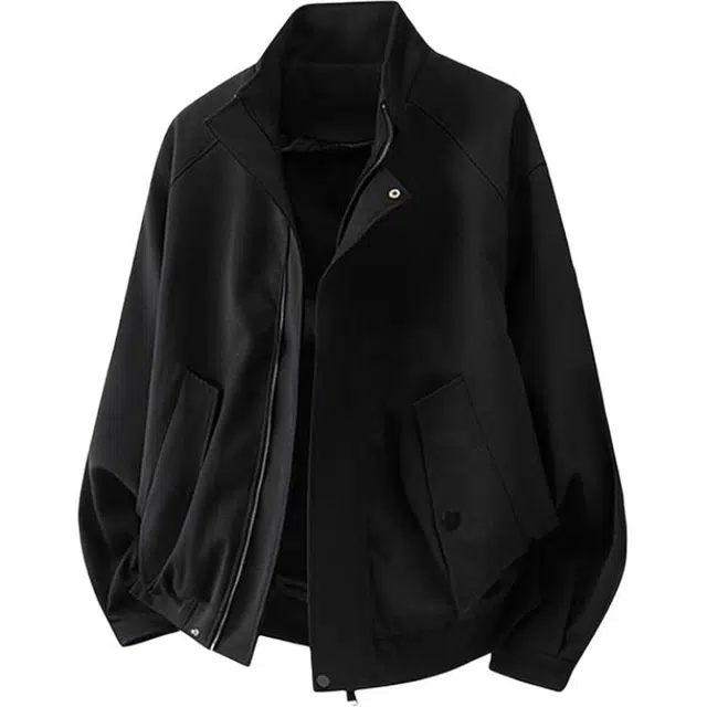 爱爸爸 春秋舒适百搭潮流时尚立体夹克 男女同款