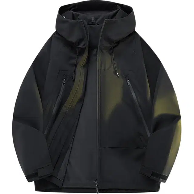 爱爸爸 连帽宽松舒适百搭休闲时尚夹克 男女同款