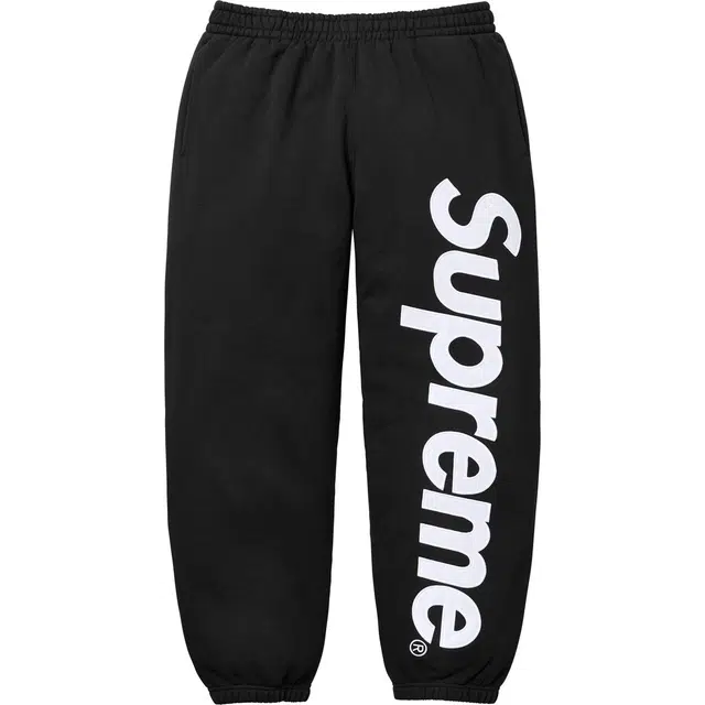Supreme FW25 Satin Appliqué Sweatpant