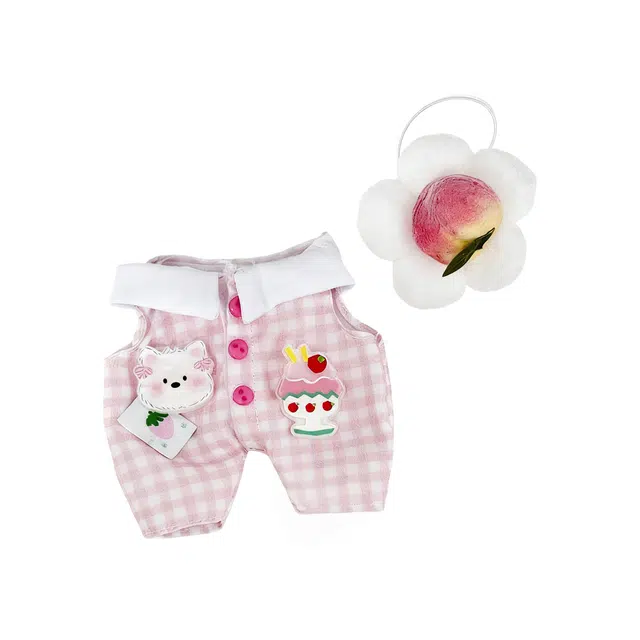 图米鱼 冰淇淋套装衣服 棉花娃娃服装 娃衣着替