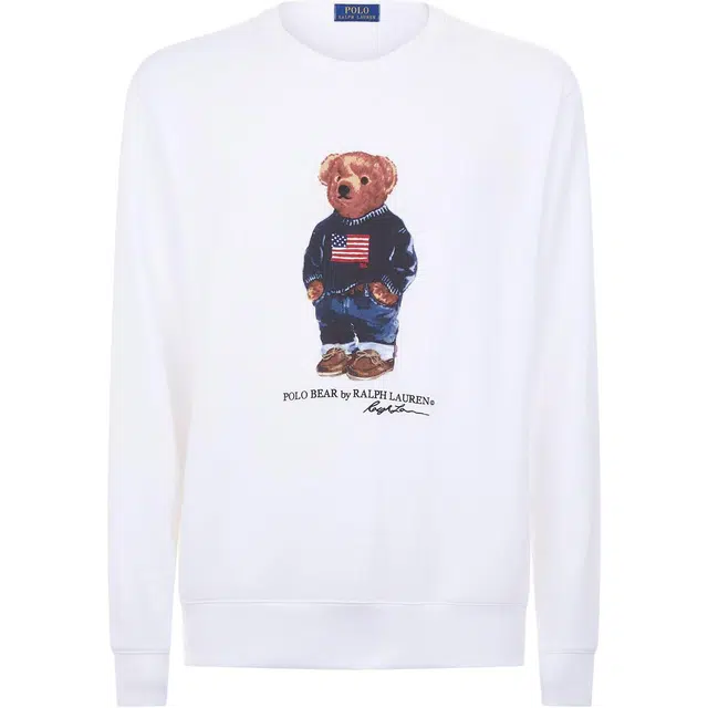 Polo Ralph Lauren Bear Print Crewneck Sweatshirt