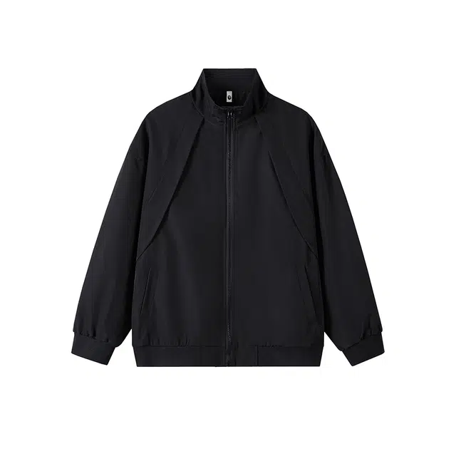 欧路得 欧路得 美式立领解构飞行秋季高级感痞帅短款工装高街上衣外套夹克 男款