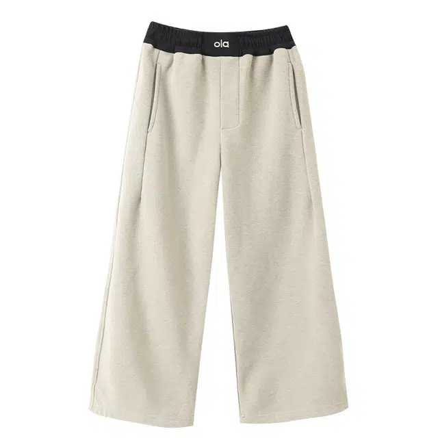 儿童款 木清清针织运动裤 时尚百搭显高卫裤长裤弯刀