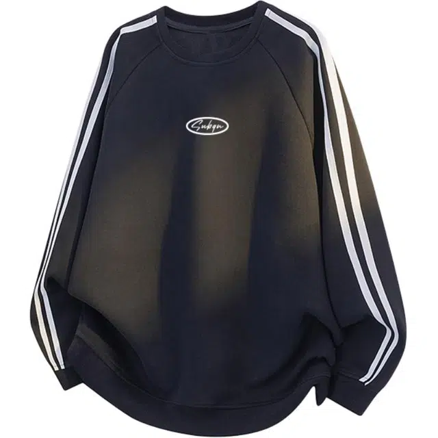 苏北青年 美式慵懒随性学院风运动风个性潮流时尚品牌宽松舒适户外百搭情侣通勤卫衣 男女同款