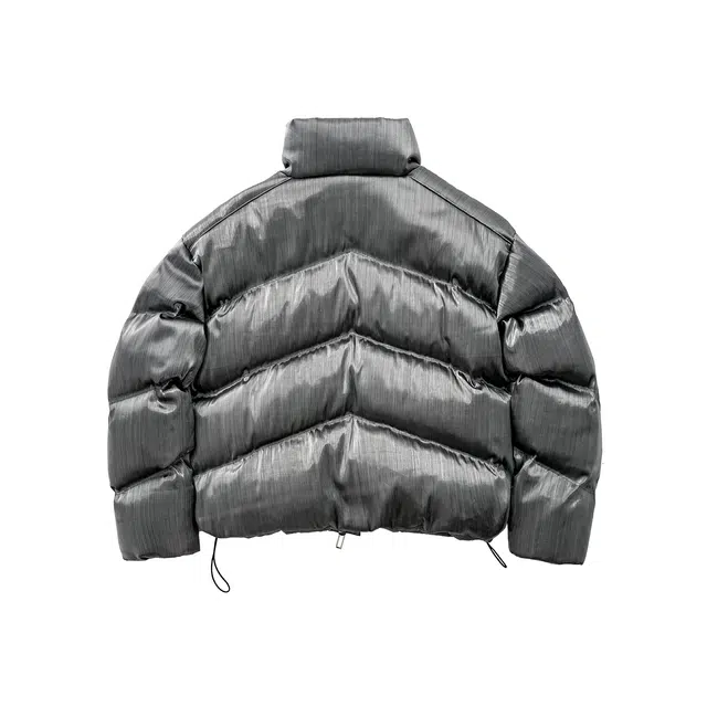 BENMYSHOWER Liquid Metal Down Jacket