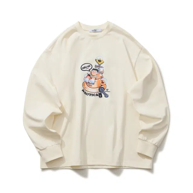 nautica white sail T