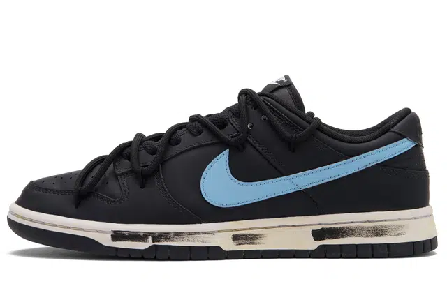 Nike Dunk Black Blue Track