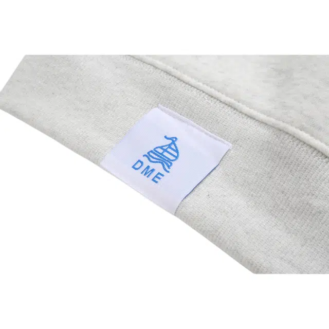 【dme】 秋季潮牌重磅日系复古休闲百搭简约情侣日常街头户外运动色块圆领套头水洗港风宽松上衣长袖卫衣 男女同款