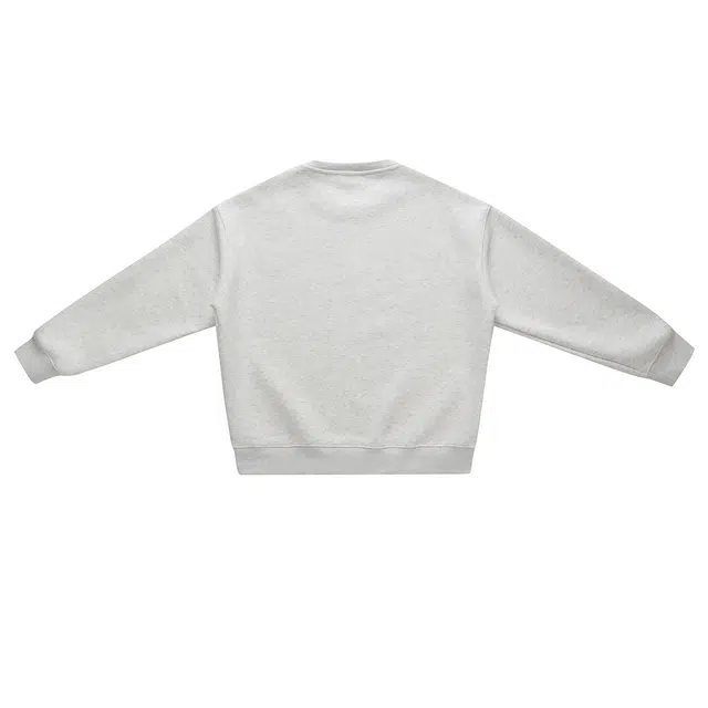 【dme】 秋季潮牌重磅日系复古休闲百搭简约情侣日常街头户外运动色块圆领套头水洗港风宽松上衣长袖卫衣 男女同款