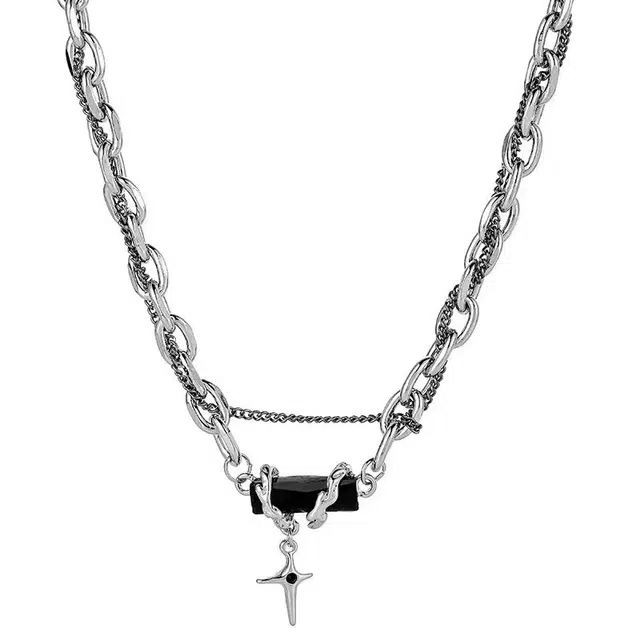 尚先生 小众百搭 合金 项链 男女同款情侣款